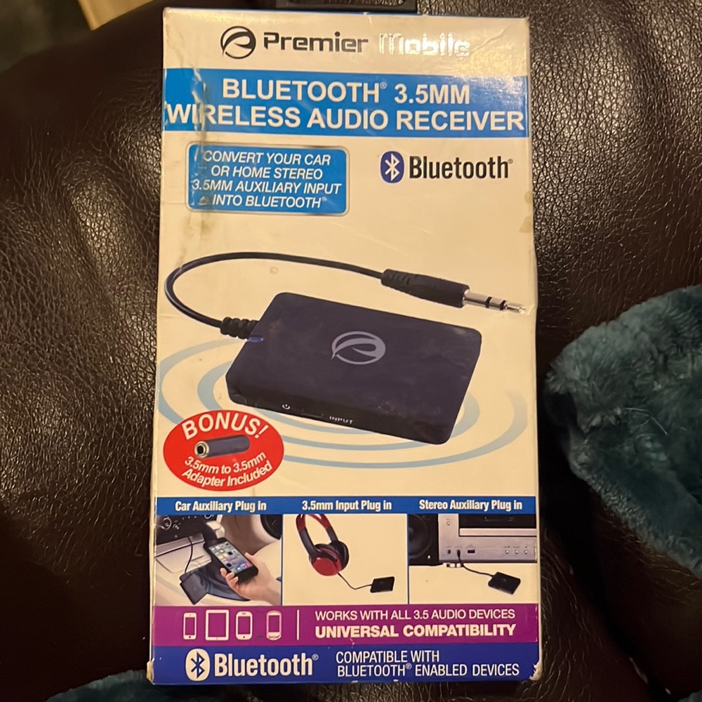 Premier mobile Bluetooth .3.5 MM wireless audio receiver